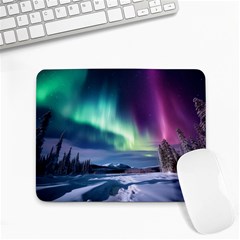 Northern Lights Aurora Night Nature Small Mousepad