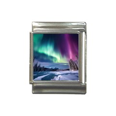 Northern Lights Aurora Night Nature Italian Charm (13mm)