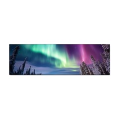 Northern Lights Aurora Night Nature Sticker (bumper)