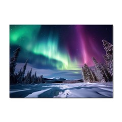 Northern Lights Aurora Night Nature Sticker A4 (100 Pack)