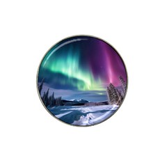 Northern Lights Aurora Night Nature Hat Clip Ball Marker