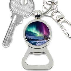 Northern Lights Aurora Night Nature Bottle Opener Key Chain