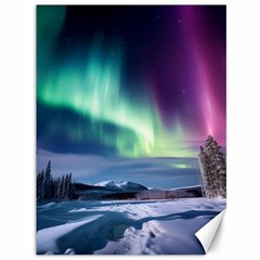 Northern Lights Aurora Night Nature Canvas 36  X 48 