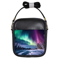 Northern Lights Aurora Night Nature Girls Sling Bag