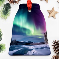 Northern Lights Aurora Night Nature Ornament (bell)