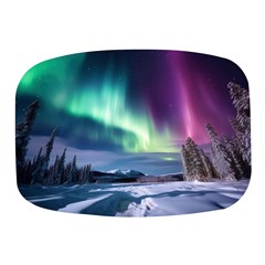 Northern Lights Aurora Night Nature Mini Square Pill Box