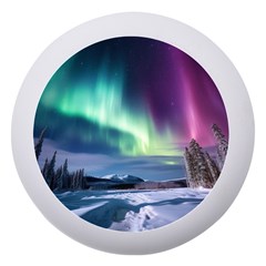 Northern Lights Aurora Night Nature Dento Box With Mirror