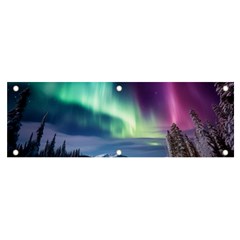 Northern Lights Aurora Night Nature Banner And Sign 6  X 2 