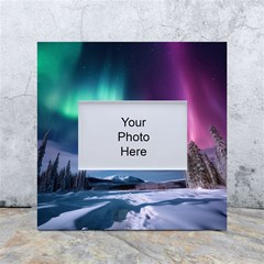 Northern Lights Aurora Night Nature White Box Photo Frame 4  X 6 