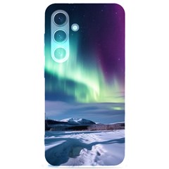 Northern Lights Aurora Night Nature Samsung Galaxy S24 6 2 Inch Black Tpu Uv Case