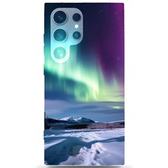 Northern Lights Aurora Night Nature Samsung Galaxy S24 Ultra 6 9 Inch Black Tpu Uv Case