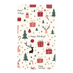 Happy Holiday Xmas Christmas Pattern Memory Card Reader (rectangular)