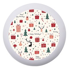 Happy Holiday Xmas Christmas Pattern Dento Box With Mirror by Paksenen