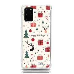 Happy Holiday Xmas Christmas Pattern Samsung Galaxy S20 Plus 6 7 Inch Tpu Uv Case by Paksenen