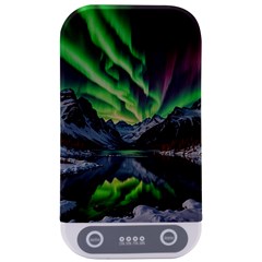 Lake Mountains Aorora Northern Lights Snow Sterilizers by Paksenen