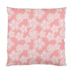 Lace White Ornamental Textile Standard Cushion Case (Two Sides) Front