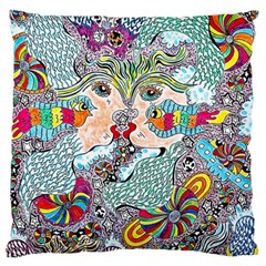 Supersonicangeldream Large Cushion Case (one Side)