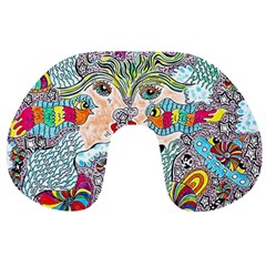 Supersonicangeldream Travel Neck Pillow by chellerayartisans