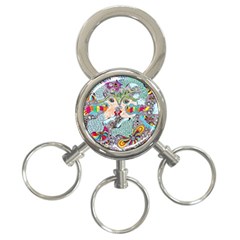 Supersonicangeldream 3-ring Key Chain