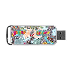 Supersonicangeldream Portable Usb Flash (two Sides)