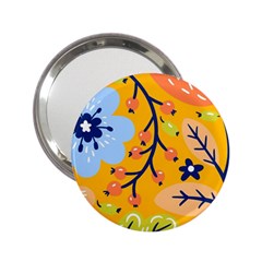 Floral Pattern Beautiful Aesthetic 2 25  Handbag Mirrors