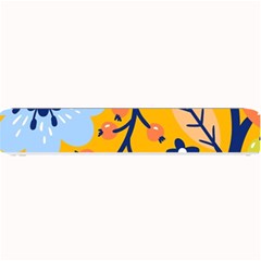 Floral Pattern Beautiful Aesthetic Small Bar Mat