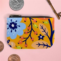 Floral Pattern Beautiful Aesthetic Mini Coin Purse