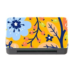 Floral Pattern Beautiful Aesthetic Memory Card Reader With Cf