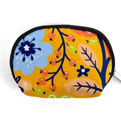 Floral Pattern Beautiful Aesthetic Accessory Pouch (medium)