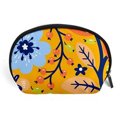 Floral Pattern Beautiful Aesthetic Accessory Pouch (large)