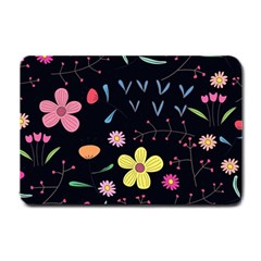 Foliage Pattern Beautiful Aesthetic Secret Garden Small Doormat by Paksenen