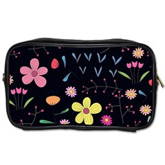 Foliage Pattern Beautiful Aesthetic Secret Garden Toiletries Bag (one Side)