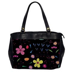 Foliage Pattern Beautiful Aesthetic Secret Garden Oversize Office Handbag