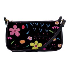 Foliage Pattern Beautiful Aesthetic Secret Garden Shoulder Clutch Bag