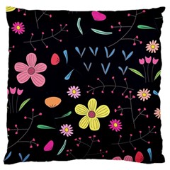 Foliage Pattern Beautiful Aesthetic Secret Garden Large Cushion Case (two Sides)