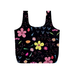 Foliage Pattern Beautiful Aesthetic Secret Garden Full Print Recycle Bag (s)