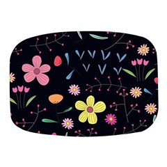 Foliage Pattern Beautiful Aesthetic Secret Garden Mini Square Pill Box by Paksenen