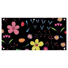 Foliage Pattern Beautiful Aesthetic Secret Garden Banner And Sign 4  X 2 