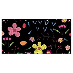 Foliage Pattern Beautiful Aesthetic Secret Garden Banner And Sign 8  X 4 