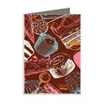 Sweet Food Seamless Pattern Mini Greeting Cards (Pkg of 8) Right