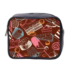 Sweet Food Seamless Pattern Mini Toiletries Bag (two Sides)