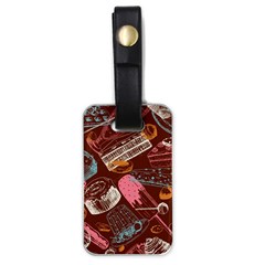 Sweet Food Seamless Pattern Luggage Tag (one Side)