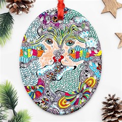 Supersonicangeldream Ornament (oval Filigree)