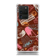 Sweet Food Seamless Pattern Samsung Galaxy S20 Ultra 6 9 Inch Tpu Uv Case