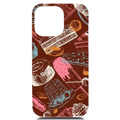 Sweet Food Seamless Pattern Iphone 14 Pro Max Black Uv Print Pc Hardshell Case by Paksenen