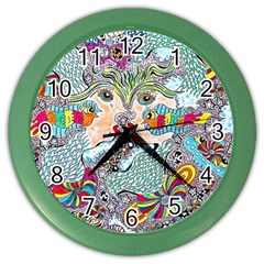 Supersonicangeldream Color Wall Clock