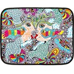 Supersonicangeldream Two Sides Fleece Blanket (Mini) 35 x27  Blanket Front