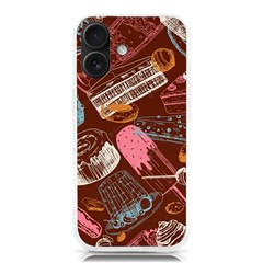 Sweet Food Seamless Pattern Iphone 16 Tpu Uv Print Case