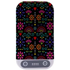 Mexican Folk Art Seamless Pattern Colorful Sterilizers by Paksenen