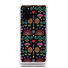 Mexican Folk Art Seamless Pattern Colorful Samsung Galaxy S20 Plus 6 7 Inch Tpu Uv Case